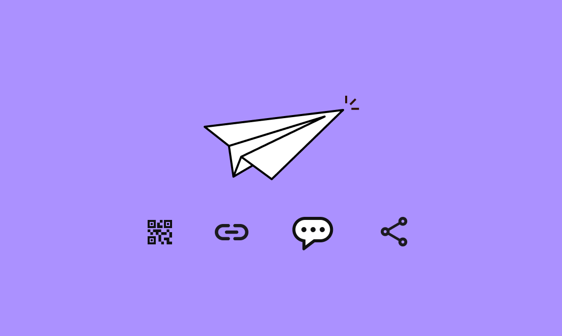 Send surveys with just one click